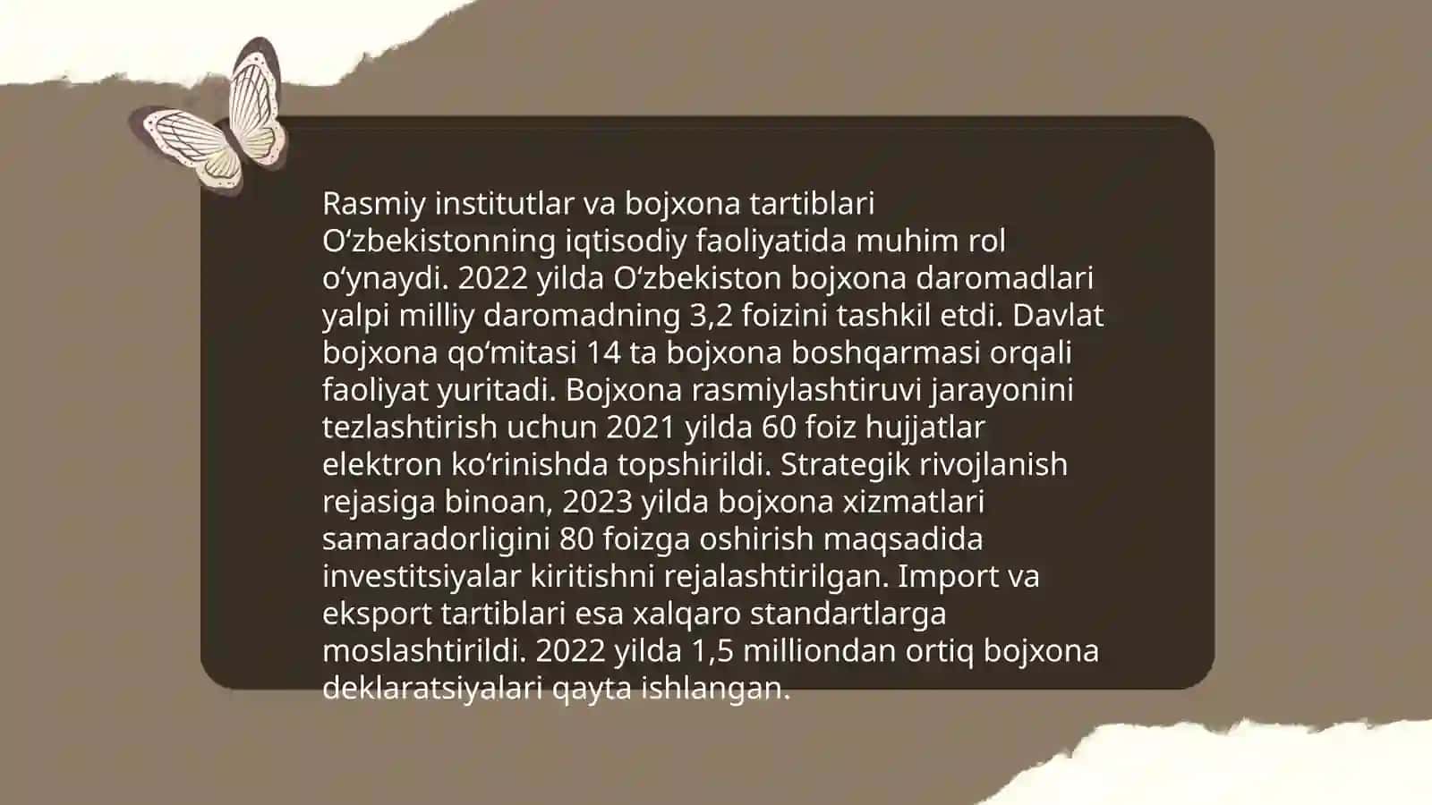 Rasmiy institutlarni import qilish 4