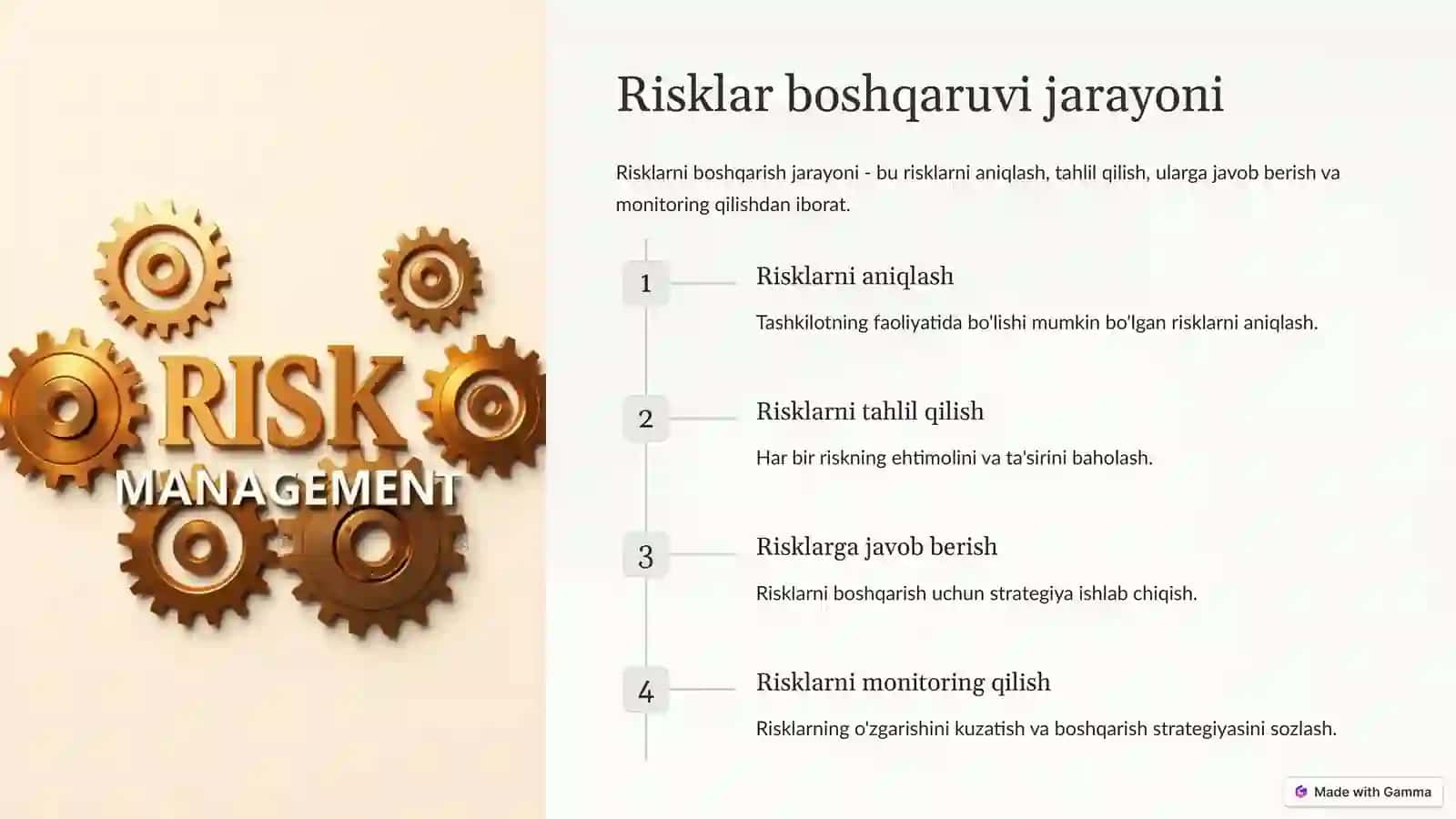 Risklarni Boshqarish 4
