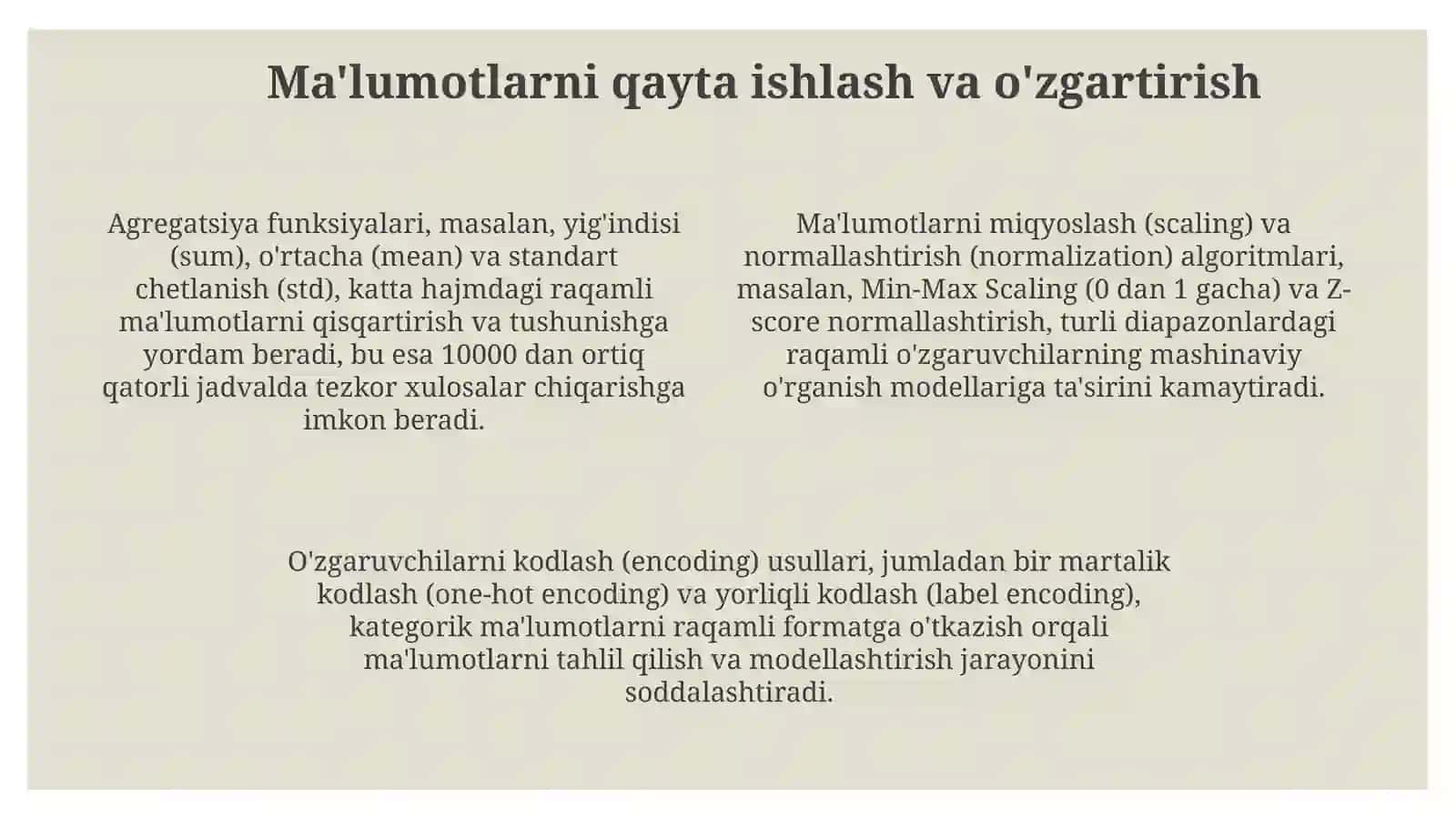 Raqmli malumotlar bilan ishlash 4