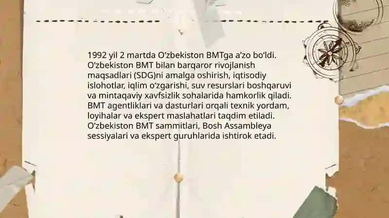 Oʻzbekiston va jahon hamjamiyati 4