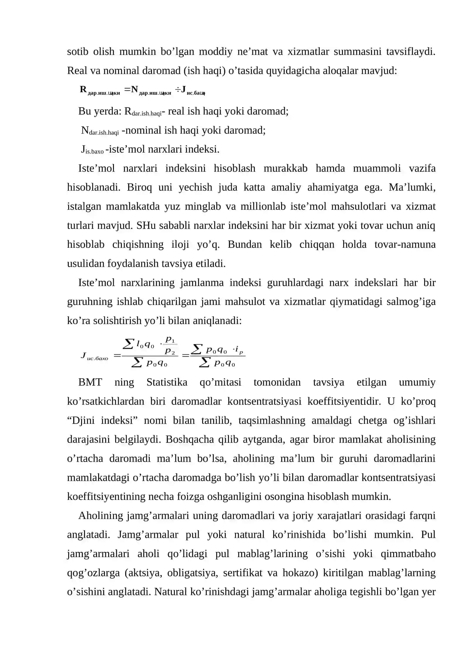 Aholi turmush darajasi statistikasi 4