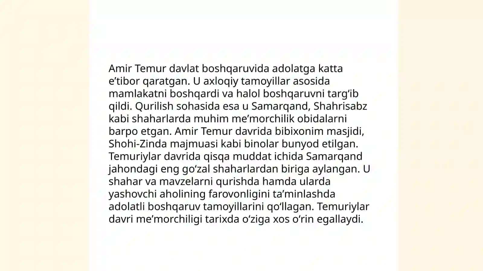 Temuriylar Davrida Maʼnaviy Maʼrifiy Yuksalish 4