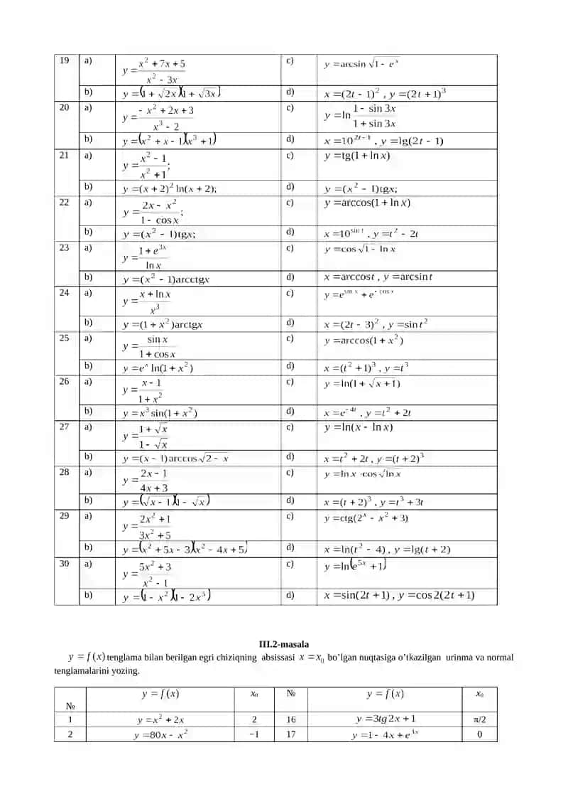 chiziqli tеnglamalar sistеmasini Kramеr, Gauss hamda matritsalar usulida yеchish 4