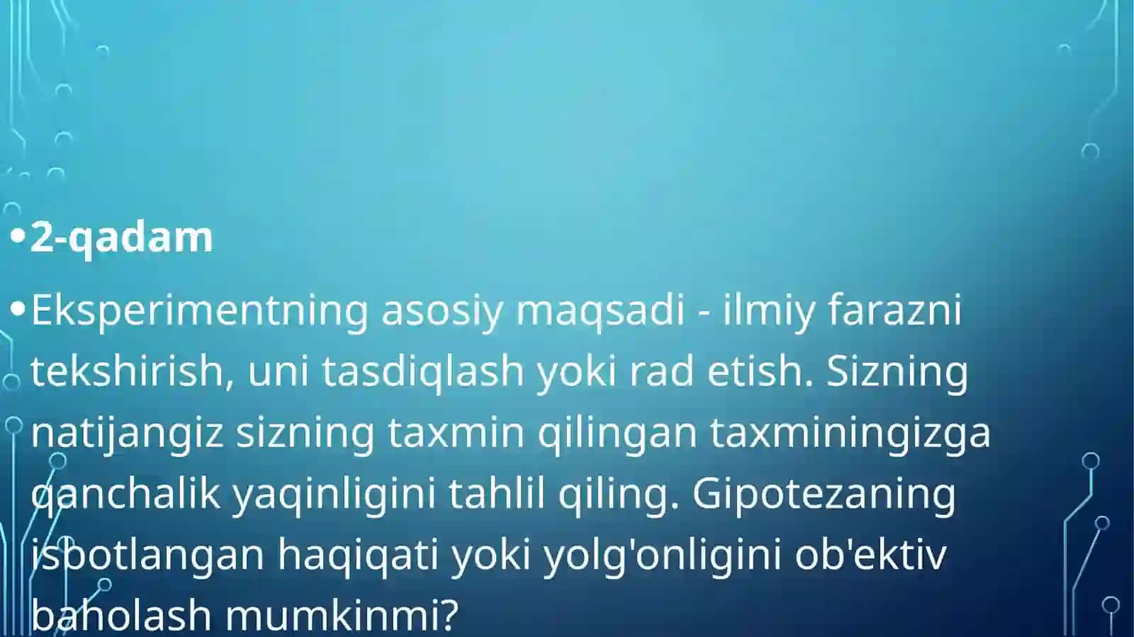 Tajriba natijalari tahlilining statistik usullari 4