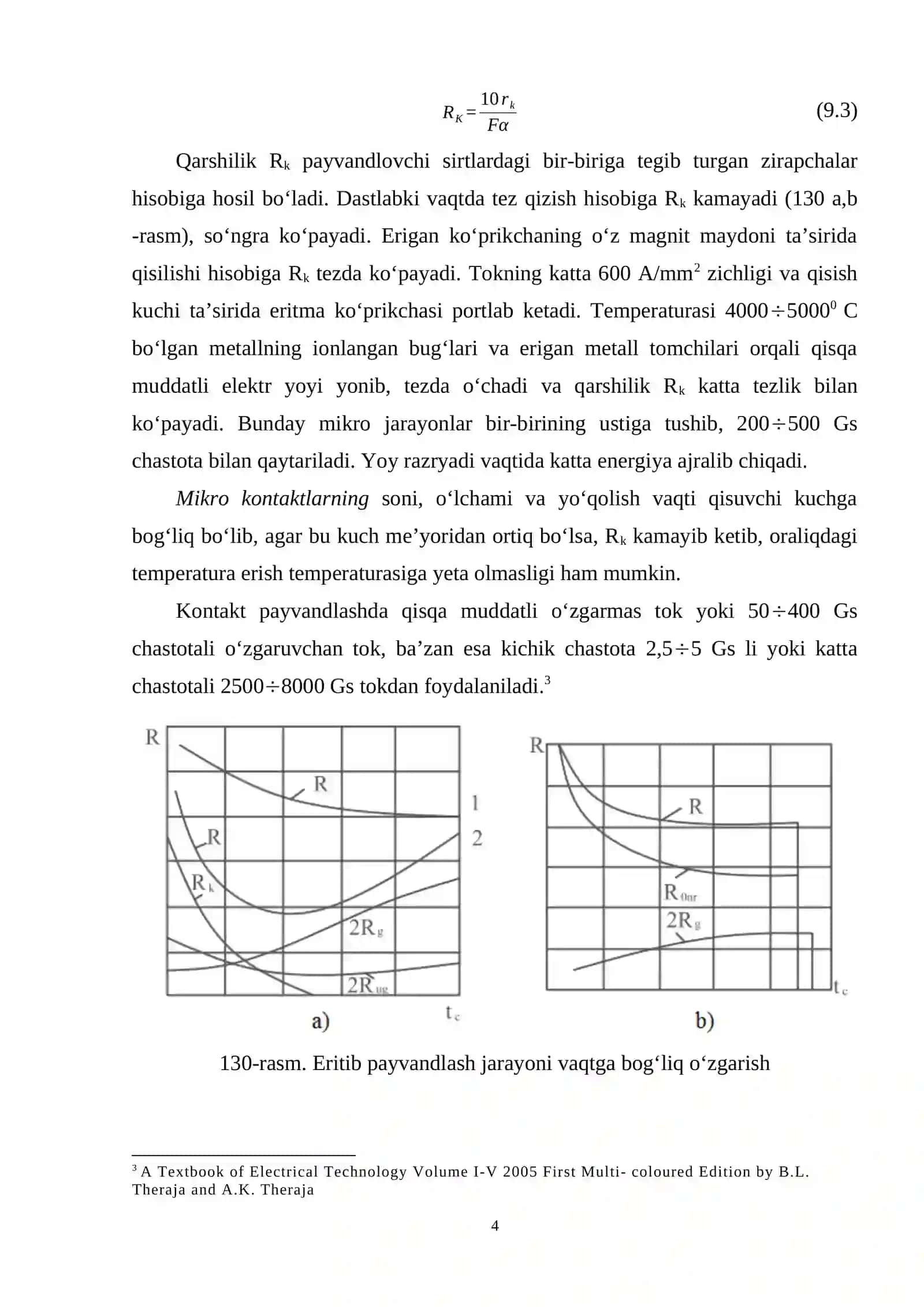 ELEKTR KONTAKT PAYVANDLASH 4