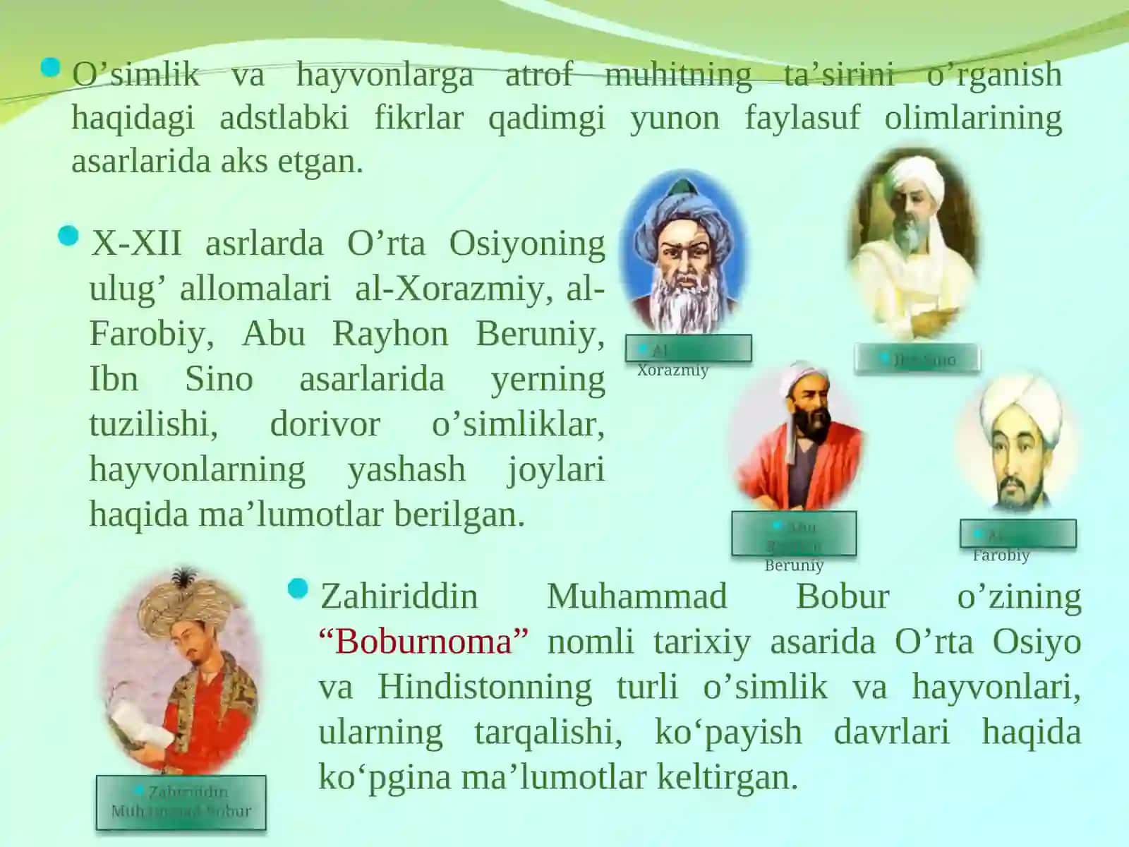 Ekologiyaning rivojlanishi, bo’limlari va metodlari 4