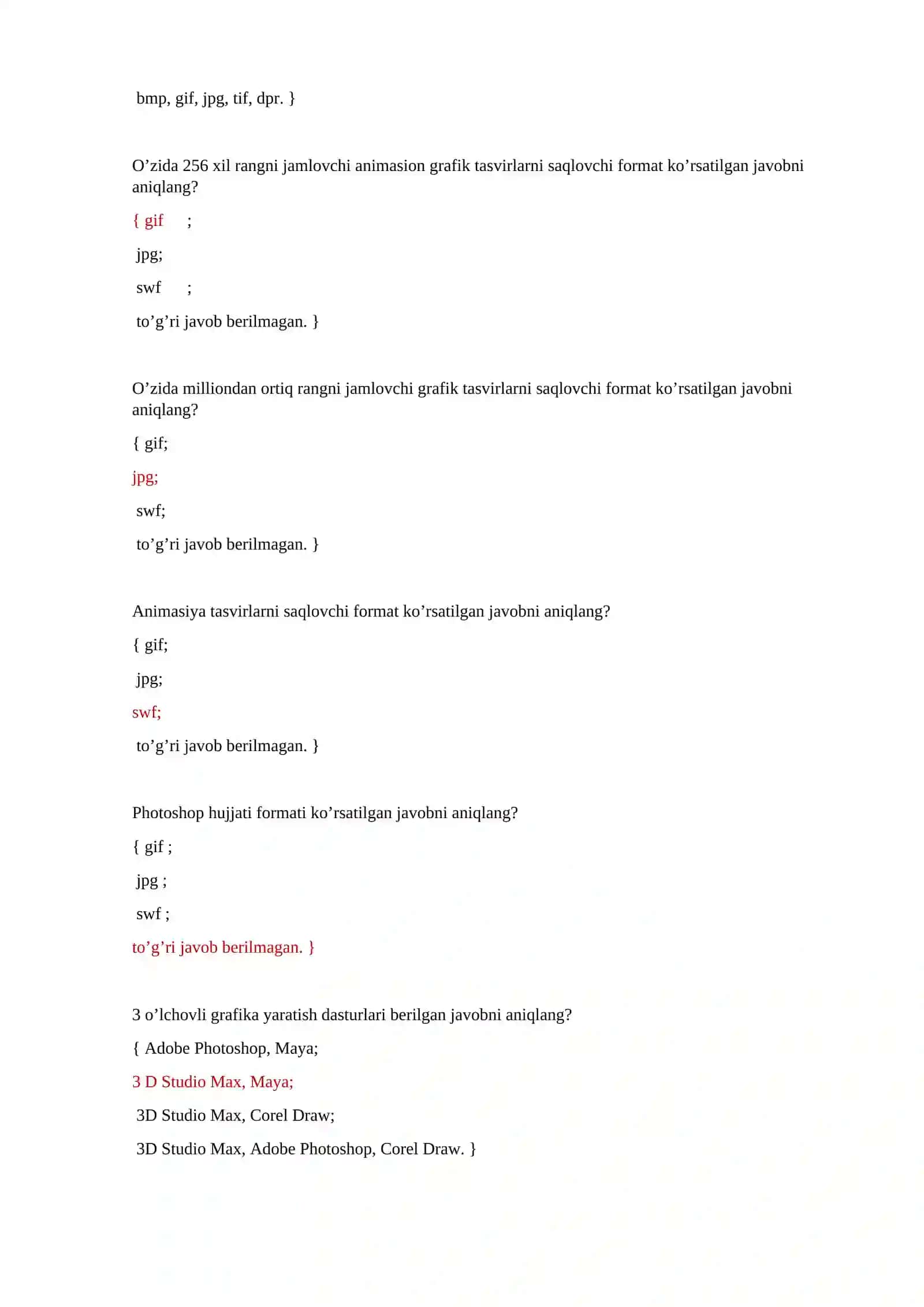 Kompyuterli grafika 4