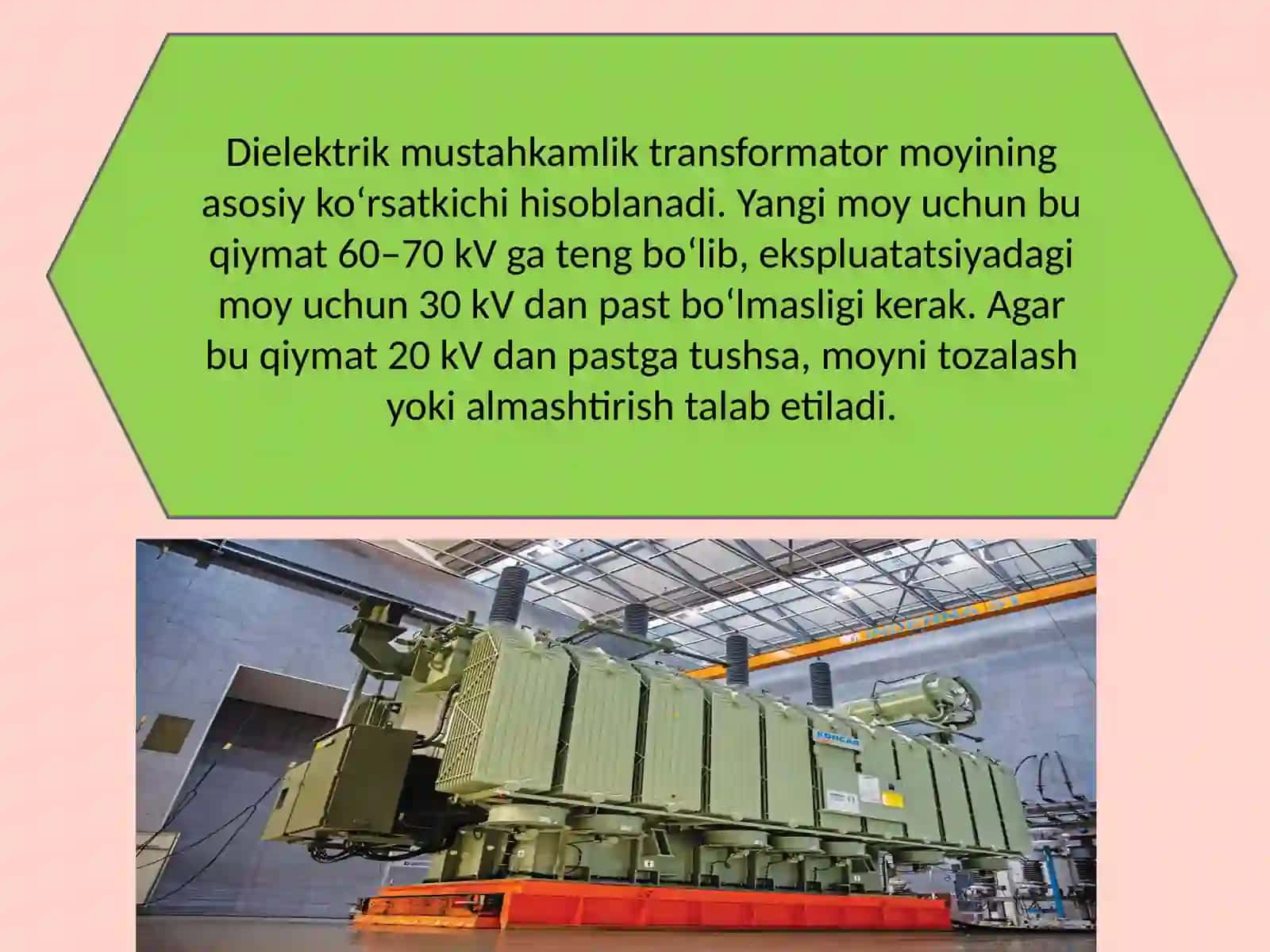 Transformator moyining elektr izolyatsion xususiyatlari va nazorat usullari 4