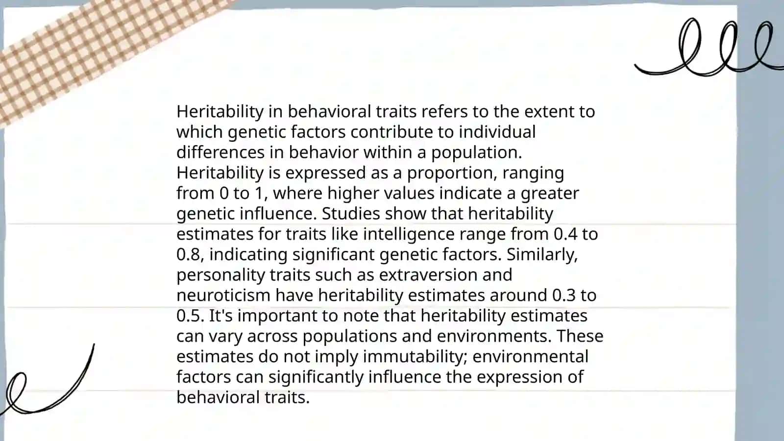 Behavioral Genetics 4