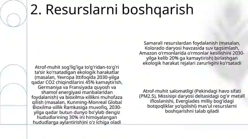 Ekologik amallar va muhit 4