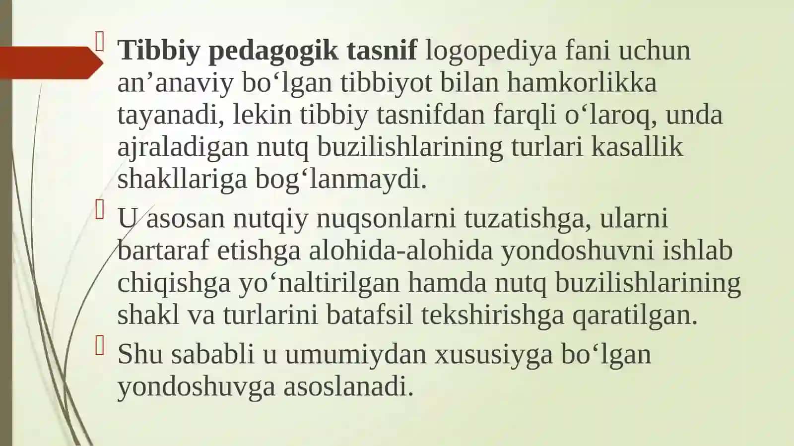 Nutqiy rivojlanishdagi birlamchi va ikkilamchi nuqsonlarnifarqlash 4