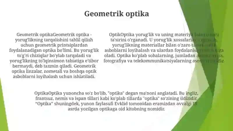 Alxazenning optikaga qo'shgan hissasi 4
