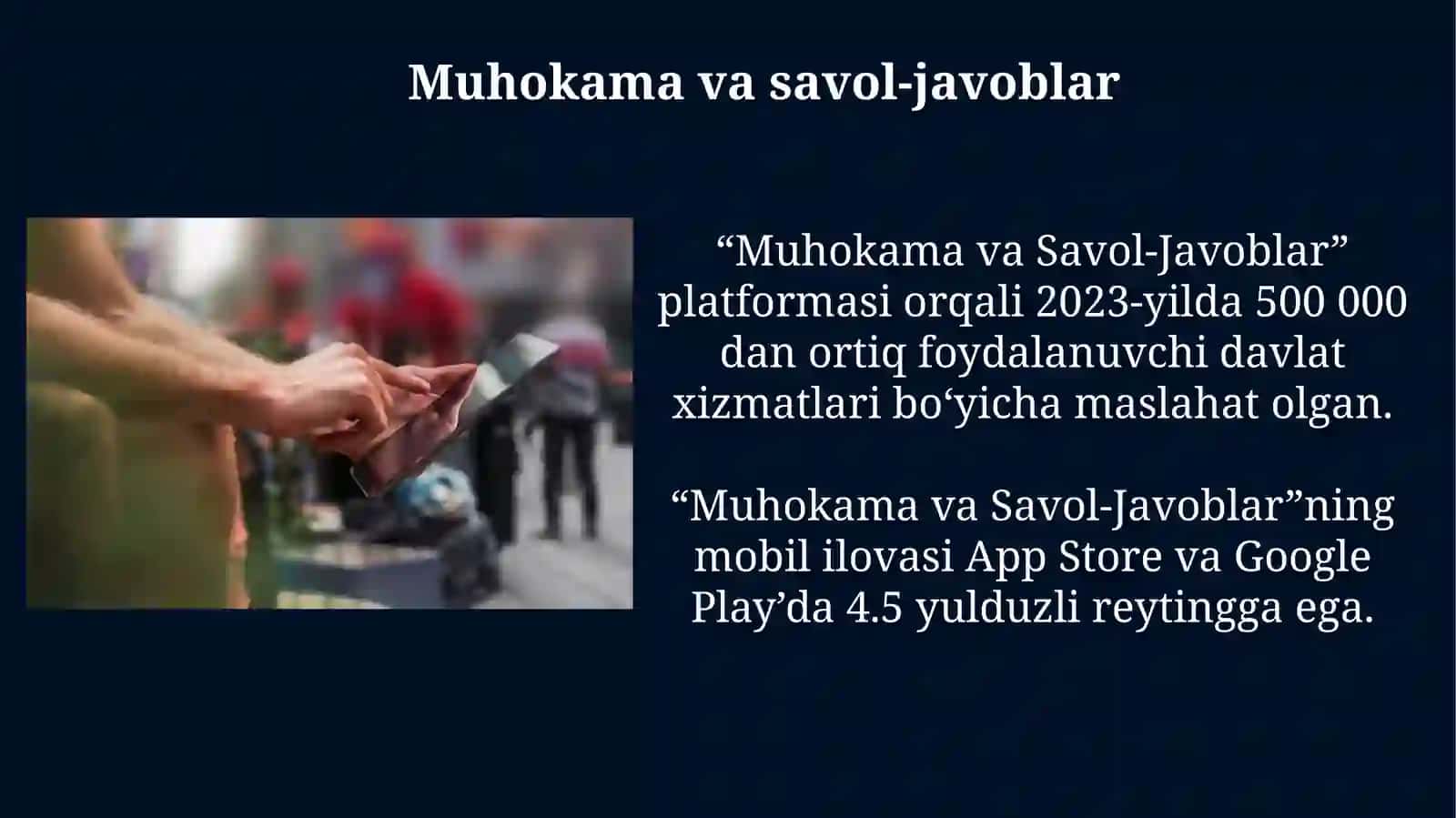 Interaktiv mobil davlat xizmatlarini organish va amalda qo’llash 4