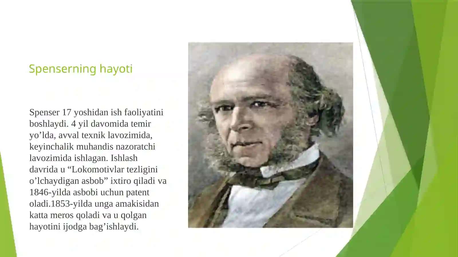 Gerbert Spenserning sotsial institut haqidagi qarashlari 4