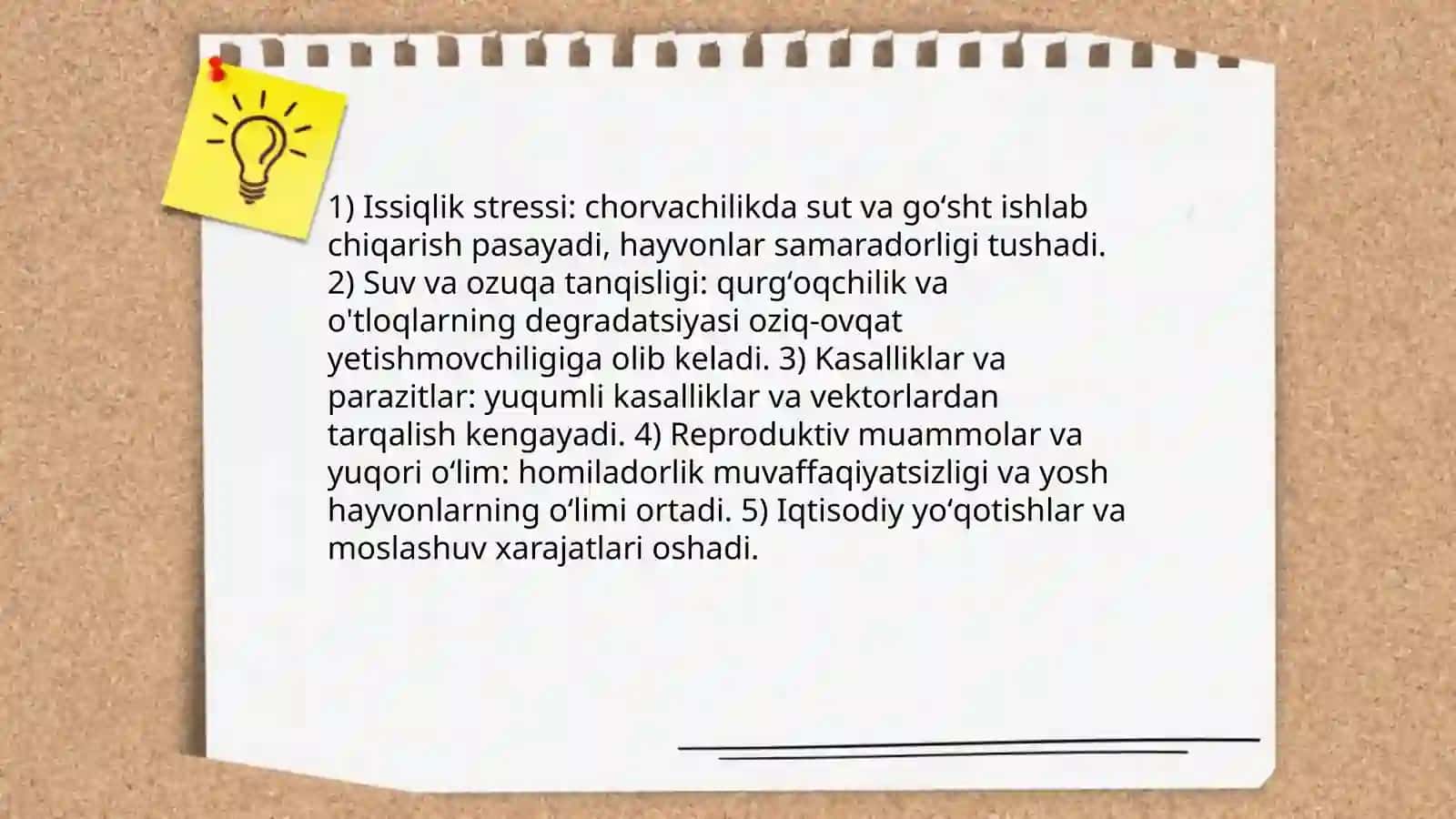 Iqlim oʻzgarishi kimlarga zarar? 4