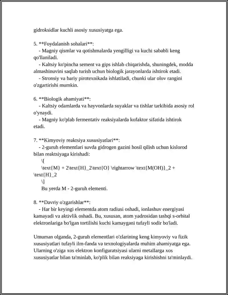 2-A GURUH ELEMENTLARI 4