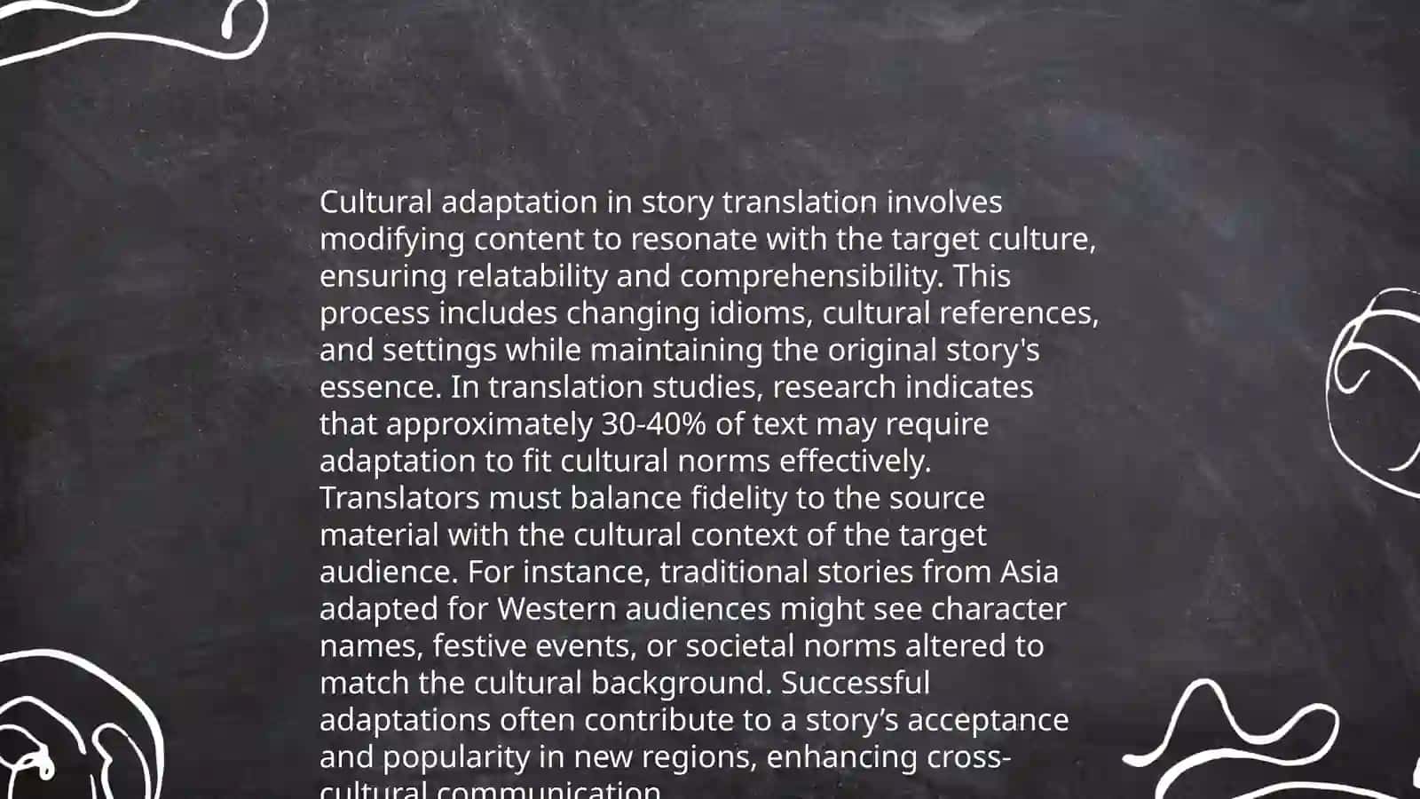 Translation of stories 4