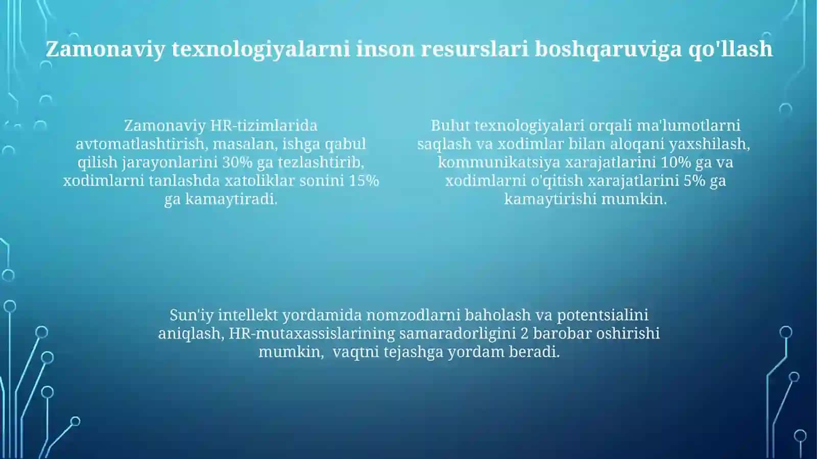 Aksiyadorlik Jamiyatlarida Inson Resurslarining Martaba O‘sishi 4