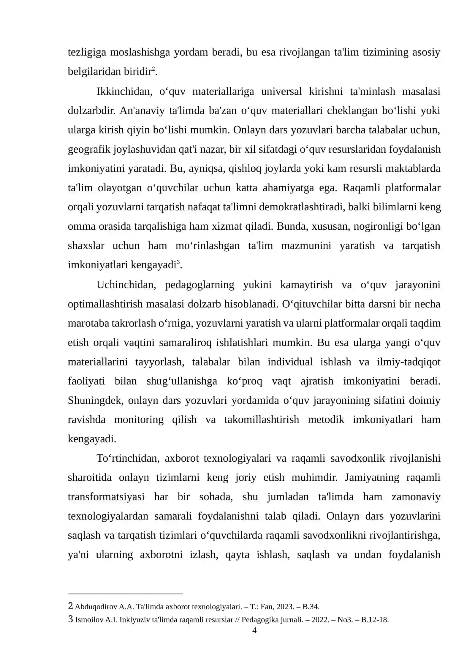 FLASK FRAMEWORKIDA Onlayn dars yozuvlarini saqlash va tarqatish tizimi 4