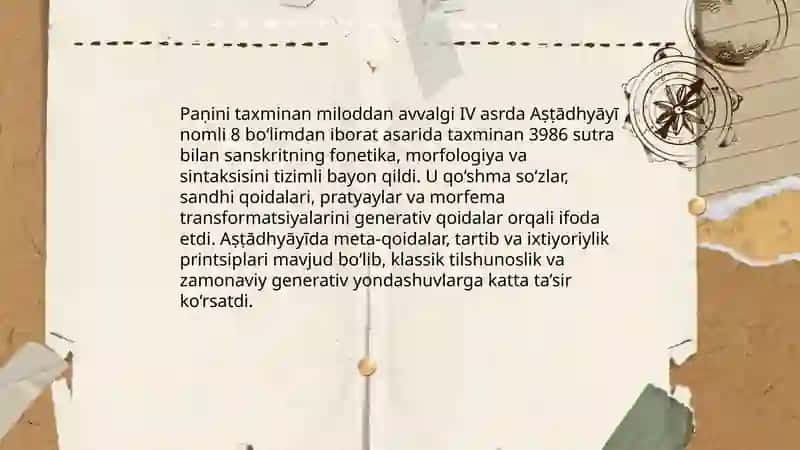 Qadimgi Hind tilshunosligining dastlabki manbalari: Yaska va Nirukta 4