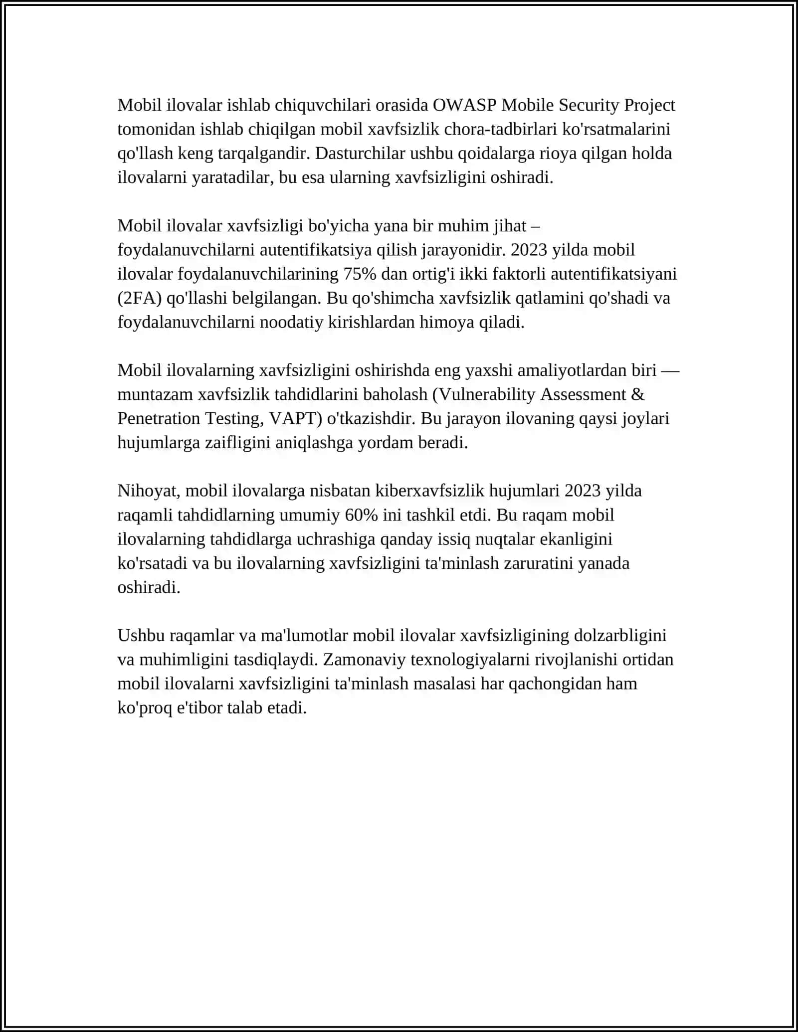 MOBIL VA VEB-ILOVALAR 4