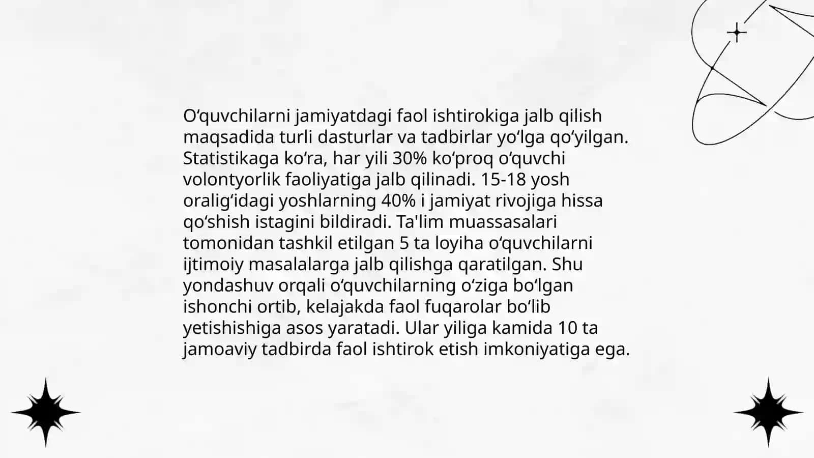 O'quvchilarda ijtimoiy va fuqarolik kompensatsiyalarni rivojlantirishning samarali usullari 4