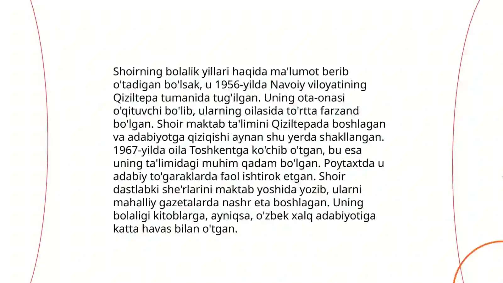 Muhammad Yusufning hayoti va ijodi 4