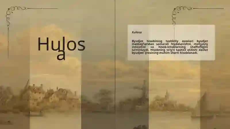 Byudjet Hisobi 4