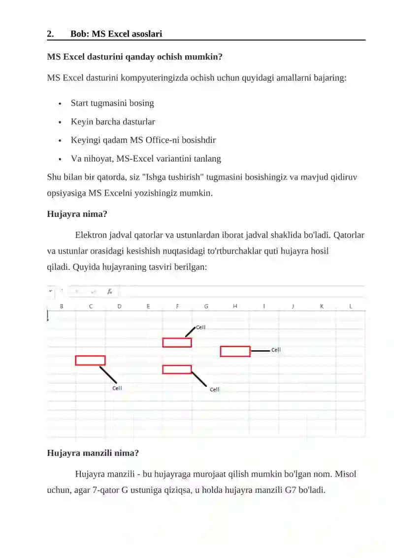 MS Excel 4