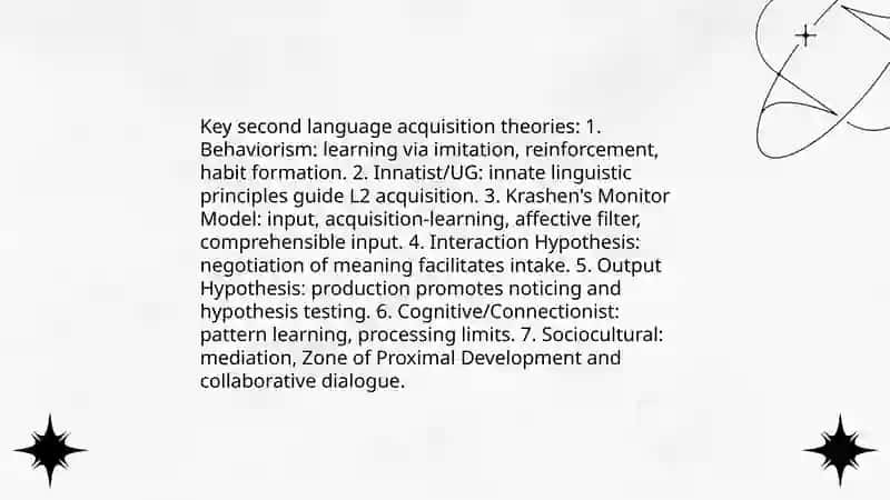 Language acquisitions and language learning 4