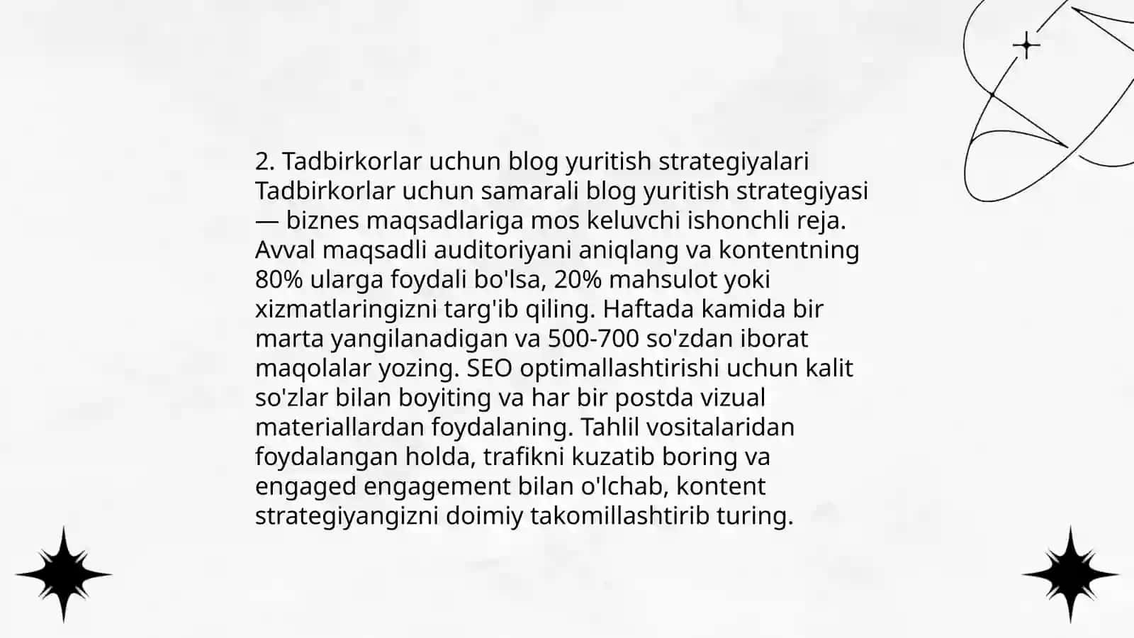 Internet jurnalist-tadbirkor uchun samarali platforma sifatida 4