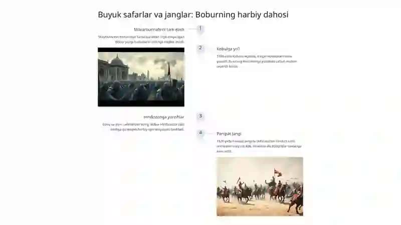 Zahiriddin Muhammad Bobur: Buyuk sarkarda va shoir 4
