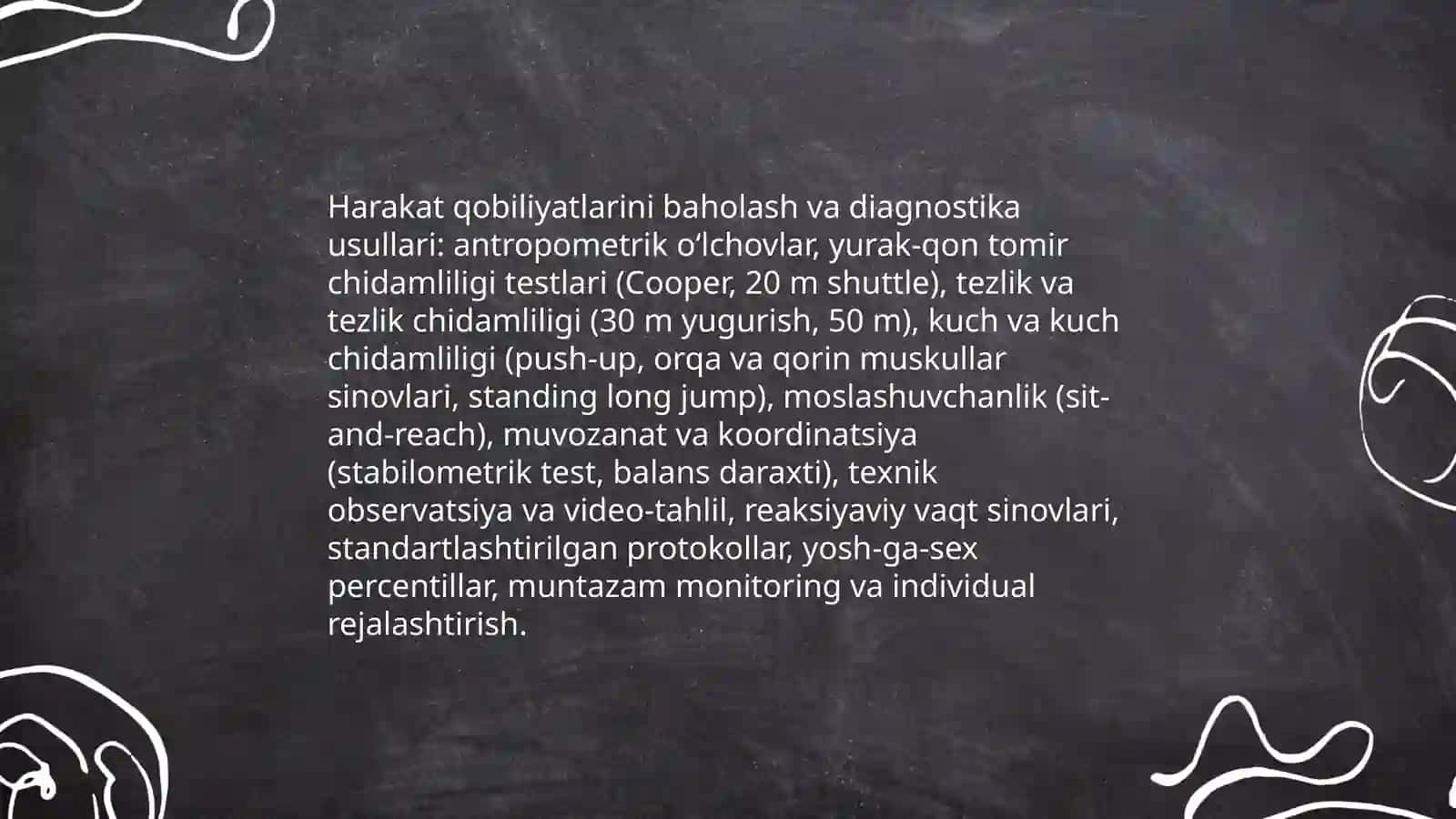 Harakat qobiliyatlarini rivojlantirishga yo‘naltirilgan maktab o'quvchilarining jismoniy tarbiya texnologiyasi 4
