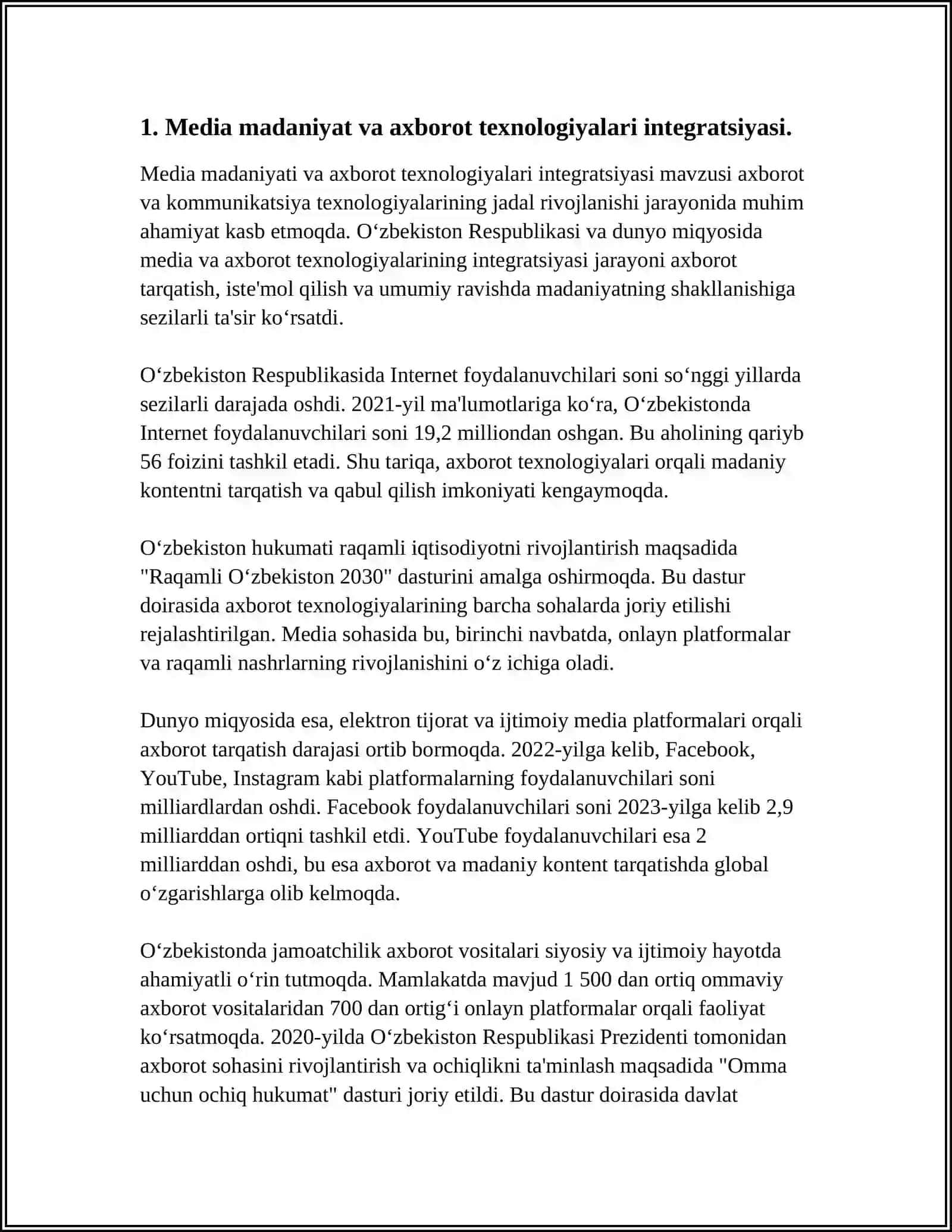 MEDIA MADANIYAT VA INNOVATSION PEDAGOGIK TEXNOLOGIYALAR 4