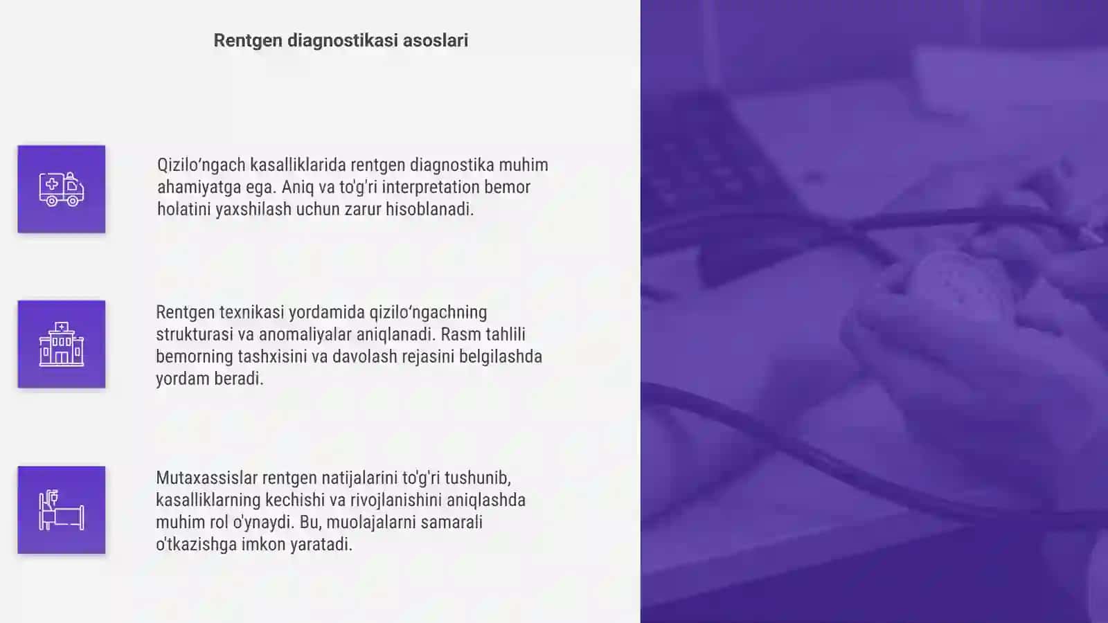 Qiziloʻngach kasalliklarida rentgen diagnostika interpretatsiyasi 4