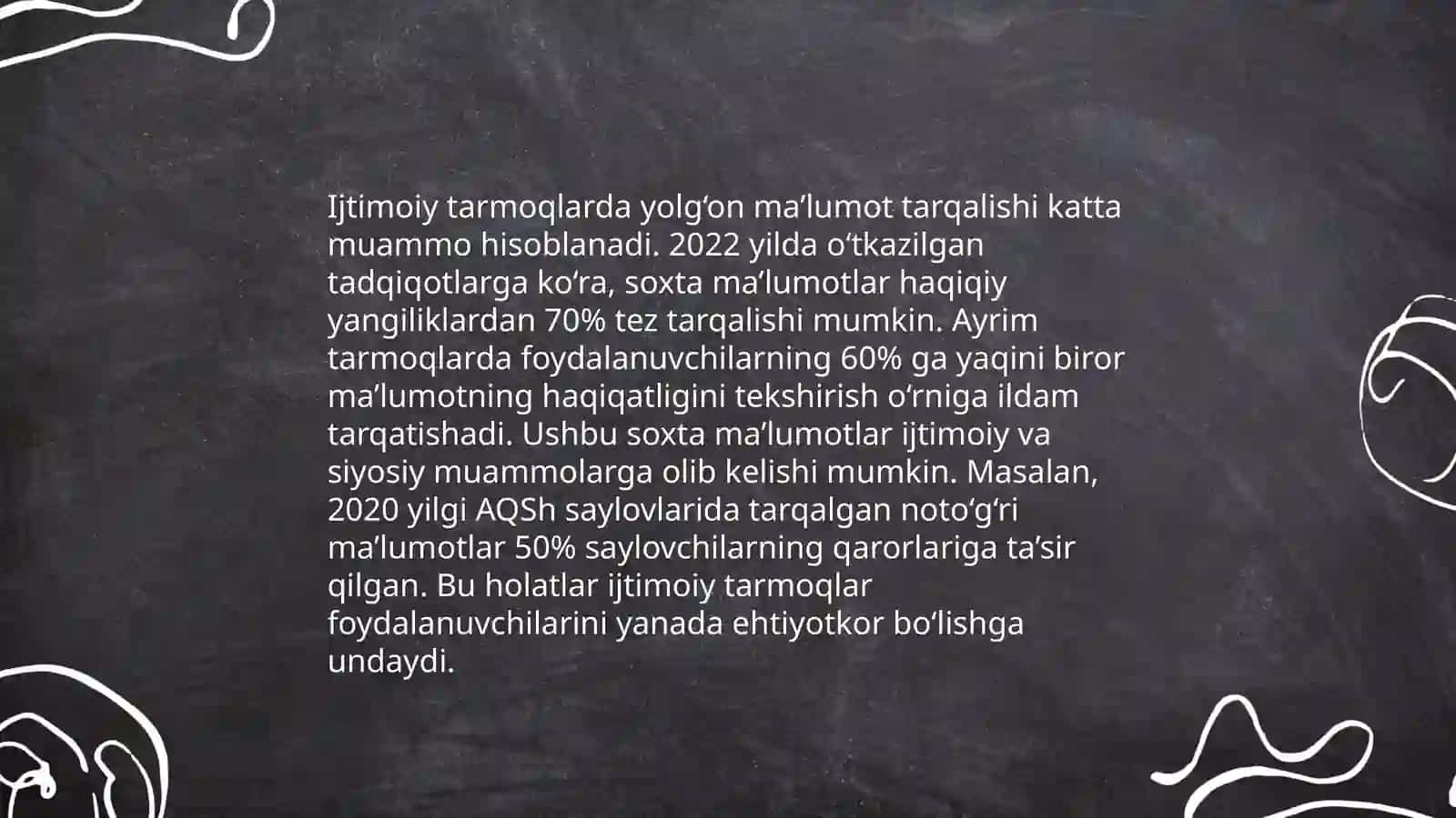 ijtimoiy tarmoqlarning jamiyat hayotiga tasir muommolari 4