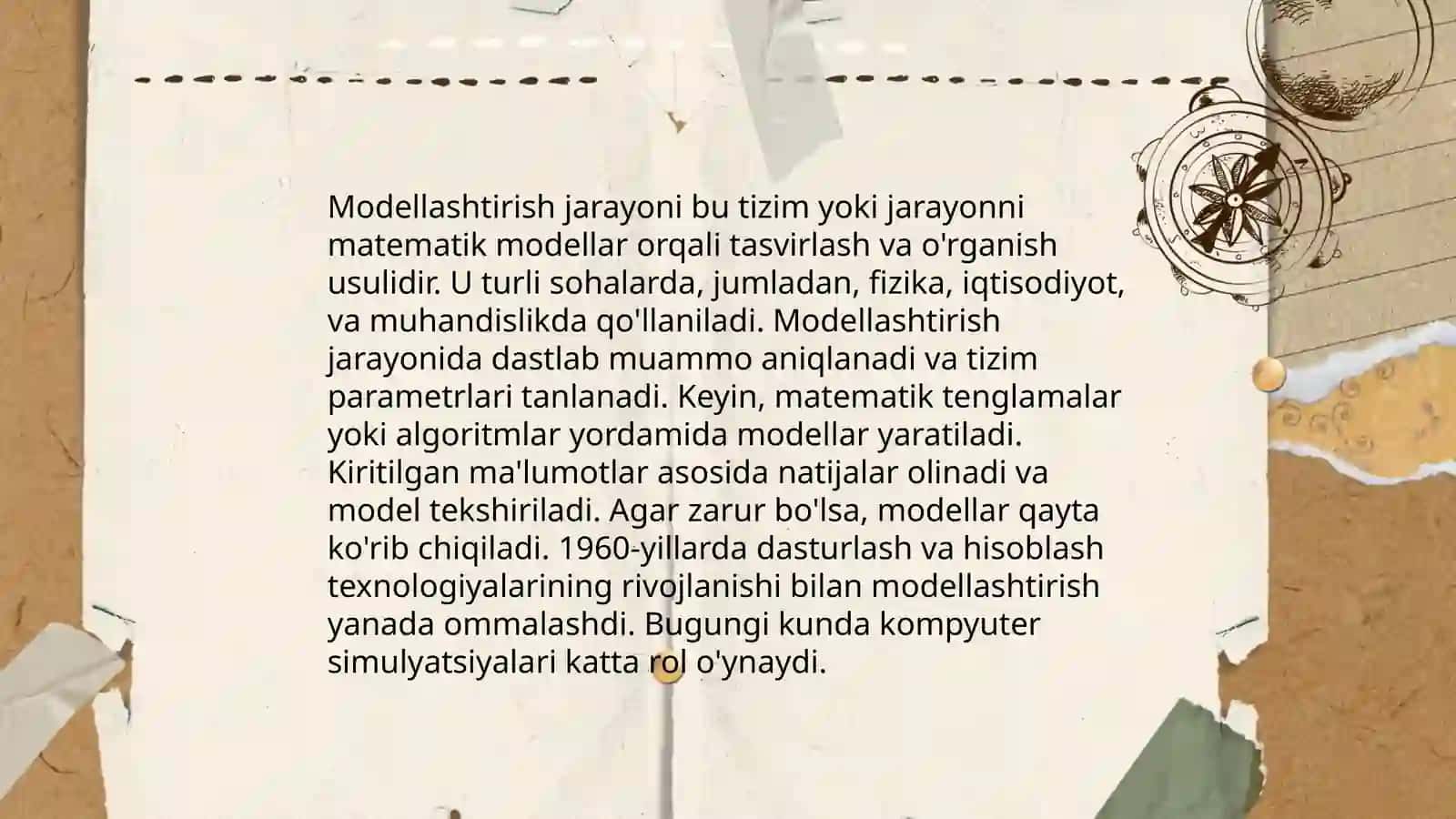 Matematik modellar qurish 4