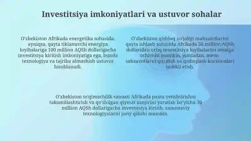 O'zbekiston va Afrika davlatlarining iqtisodiy hamkorligi va istiqbollar 4