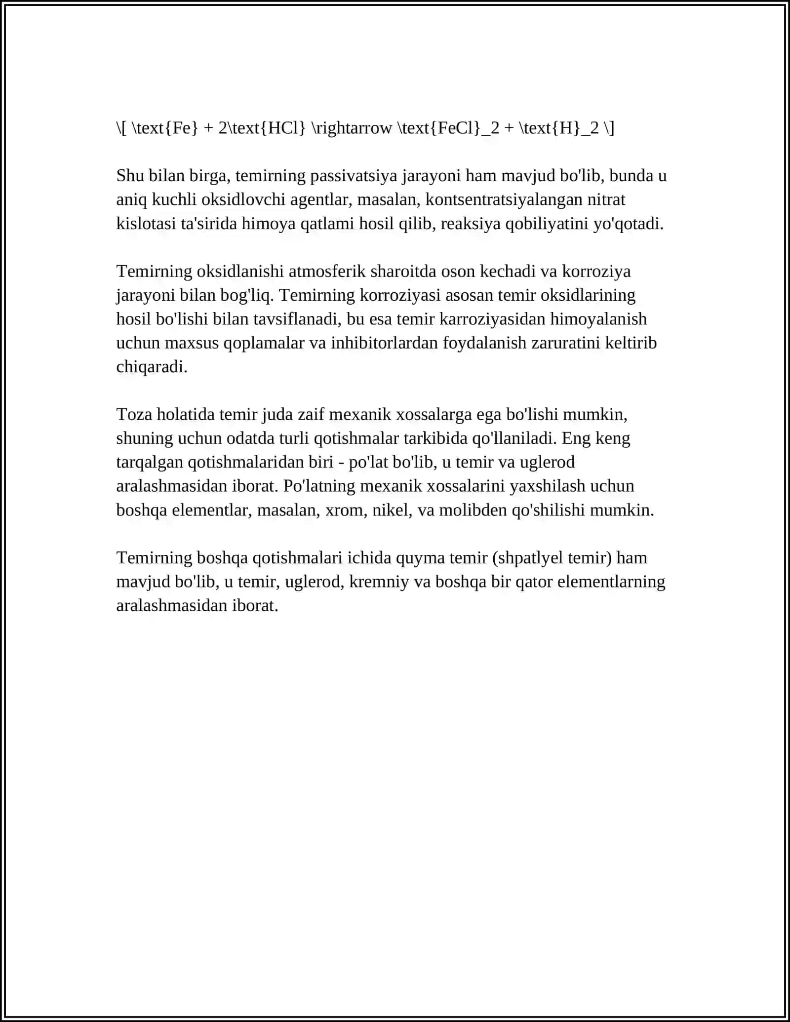 TEMIRNING XOSSALARI VA BIRIKMALARI 4