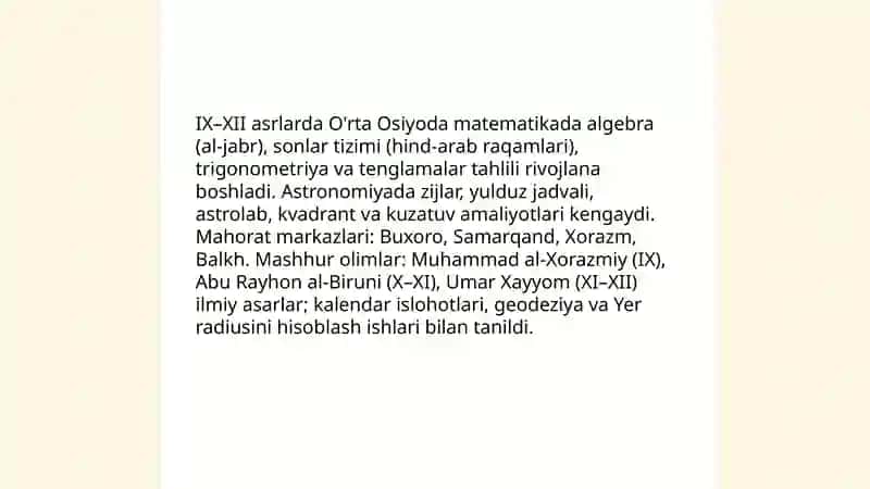 O'zbekistonning eng yangi tarixi fanidan tayyorlagan mustaqil ish 4