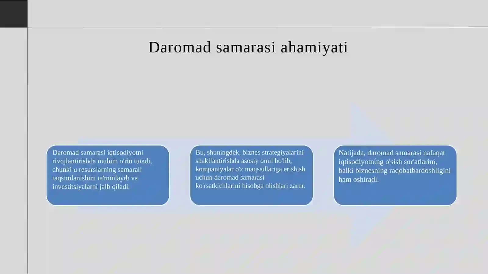 Daromad samarasi va almashtirish samarasi 4