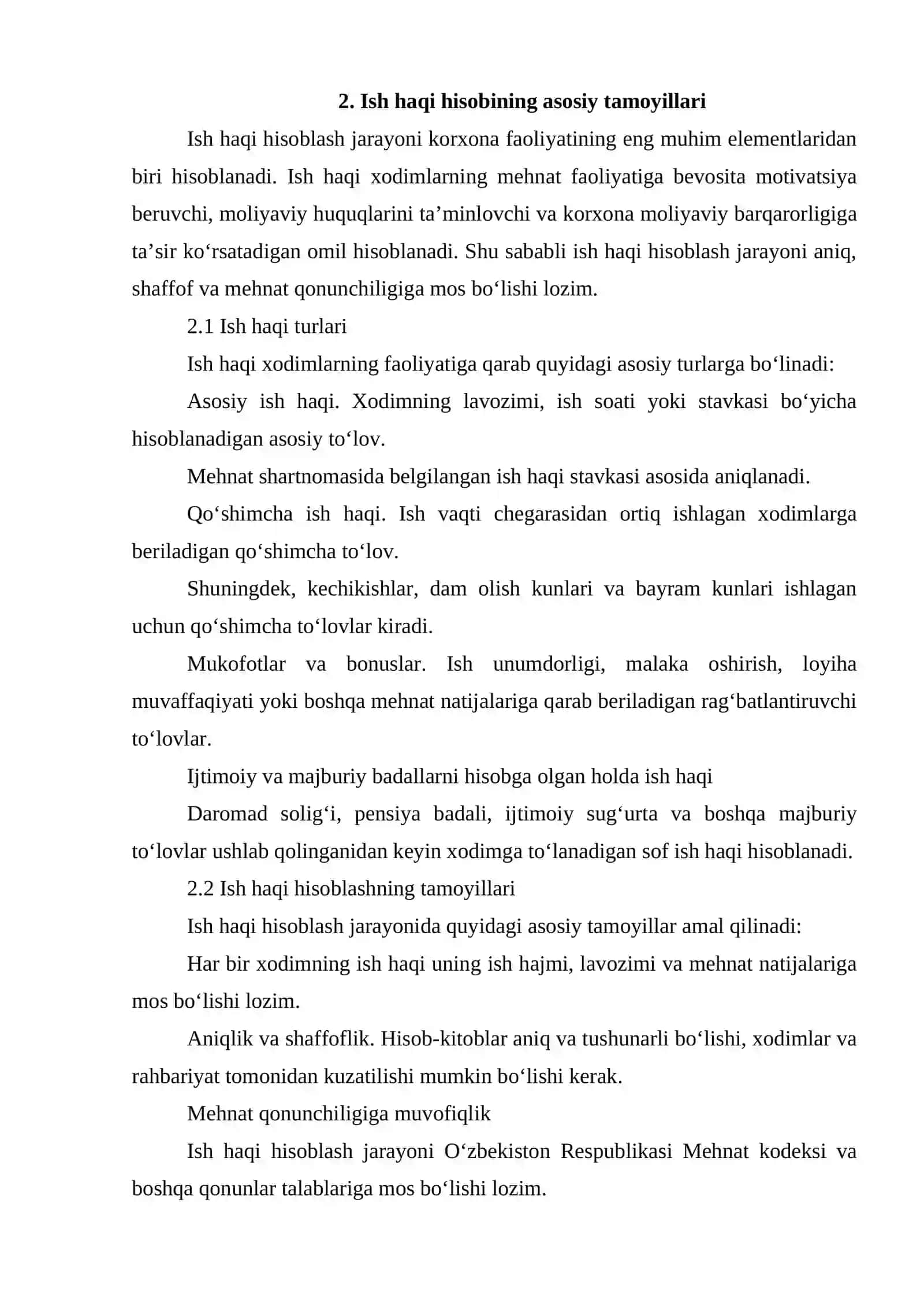 Ish haqqi va xodimlar hisobi. Uz asbo dasturi boyicha umumiy malumot. 4