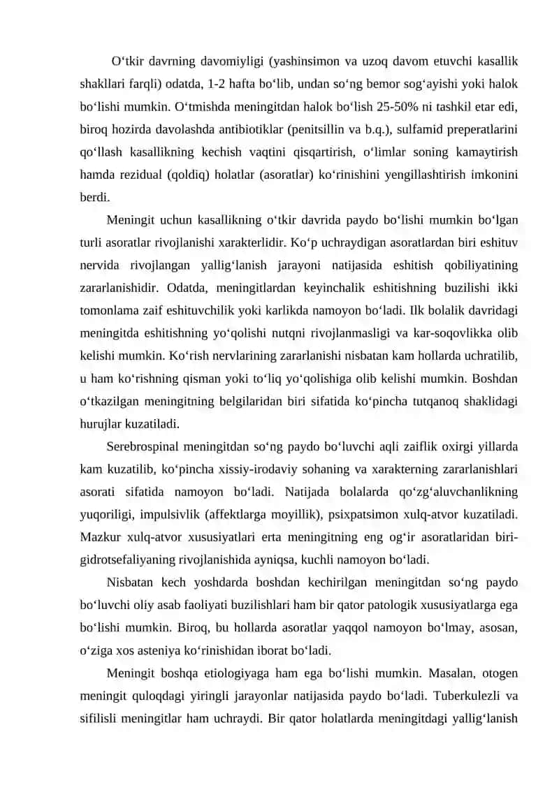 Bosh miya yarim sharlarining oliy faoliyati nerv tizimining kasalliklari 4