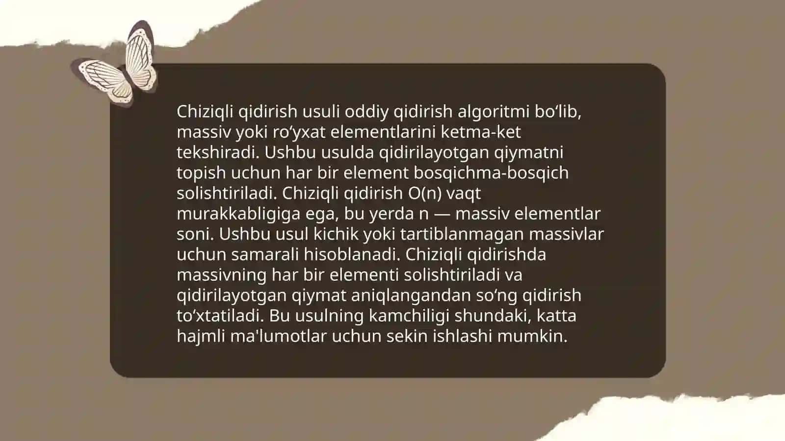 Saralash va izlashning samarali algoritmlari 4