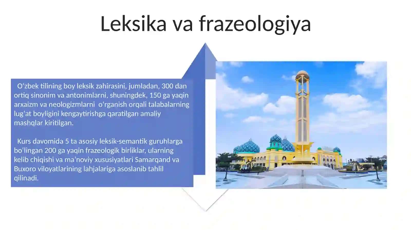 Zamonaviy O'zbek Adabiy Tili Kursi 4