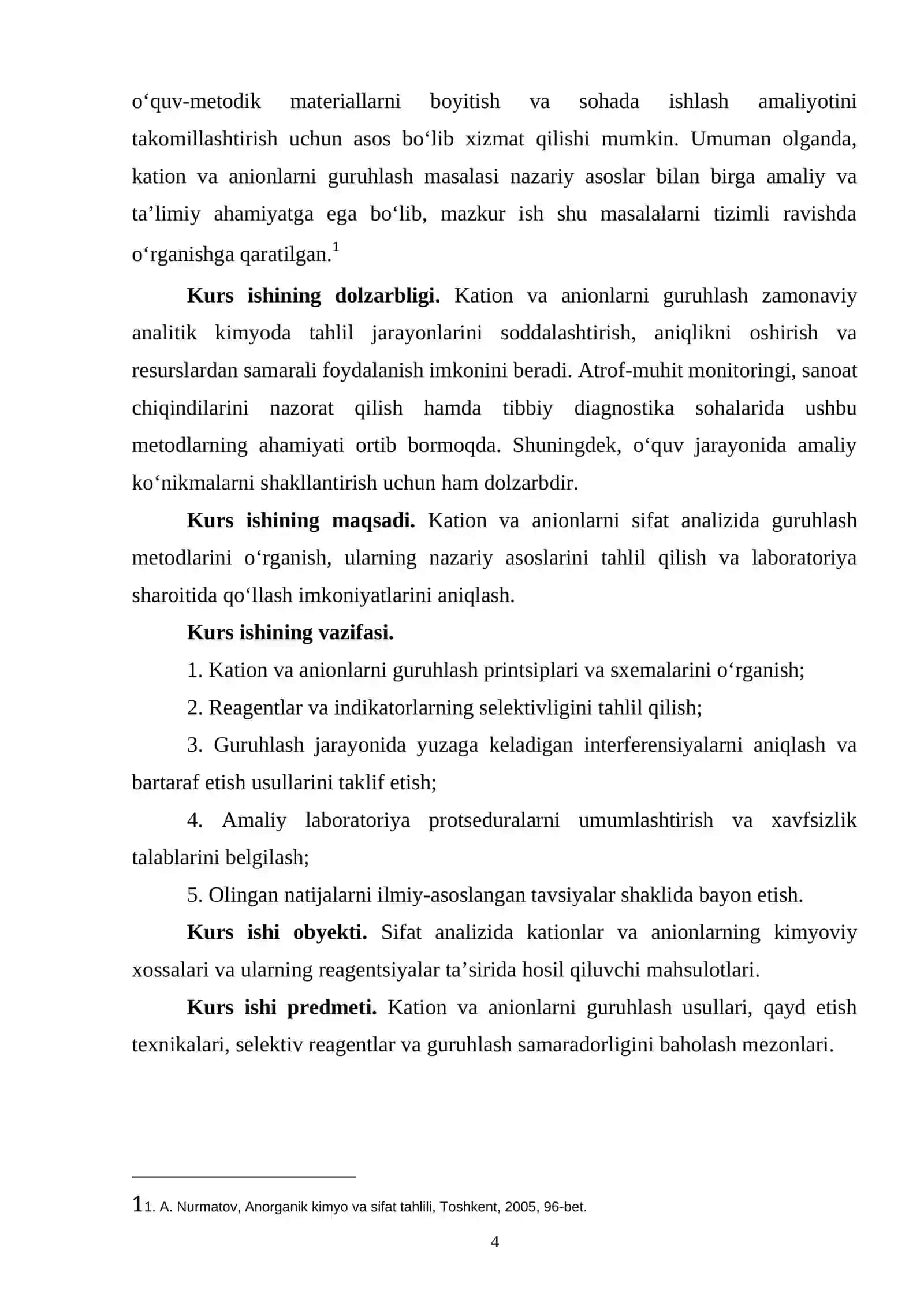 SIFAT ANALIZIDA KATION VA ONIONLARNING GURUHLANISHI 4