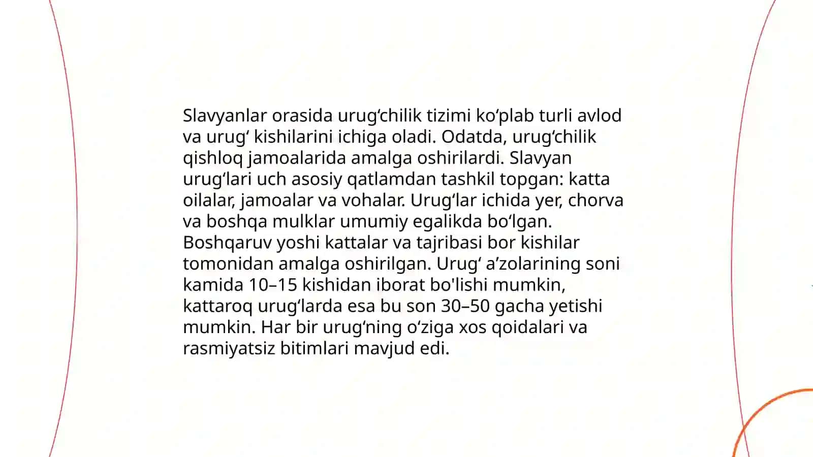 Slavyan xalqlarining ijtimoiy ahvoli va ularda ilk davlatlarning shakllanishu 4