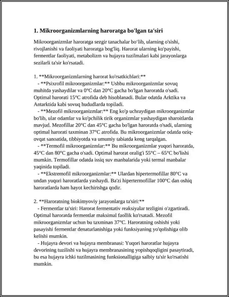MIKROORGANIZMLARGA TASHQI MUHIT OMILLAR TA'SIRI 4