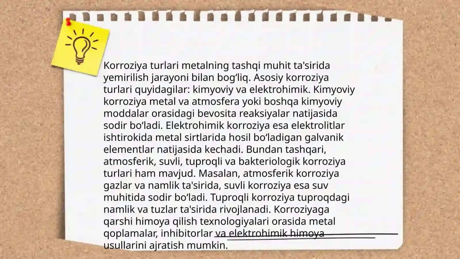 Metallar korroziyasi 4