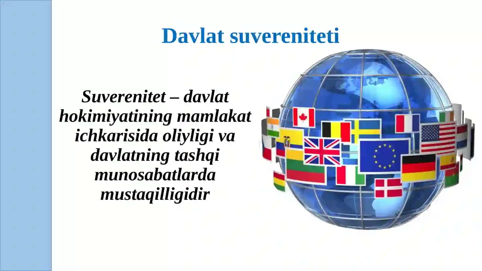 DAVLAT SUVERENITETI VA XALQ HOKIMIYATCHILIGINING KONSTITUTSIYAVIY ASOSLARI 4